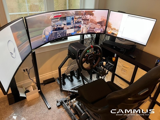 PC를 위한 휠 동작 온라인을 조종하는 자동차 게임 경주용 자동차 시뮬레이터
