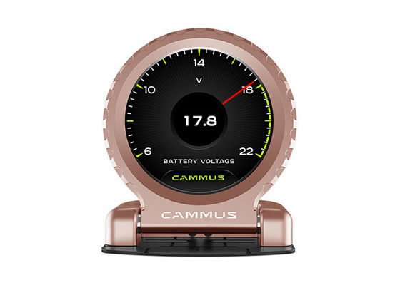 Cammus 자동 게이지 회전 속도계 로즈 골드 OBD2 터보 부스트 게이지